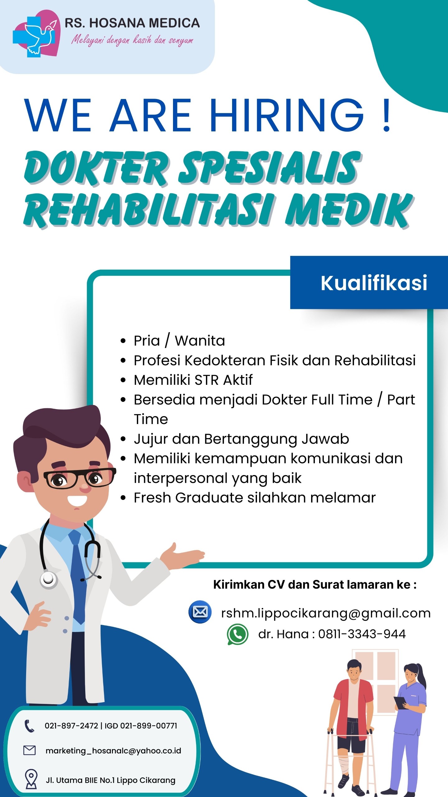 Dokter Spesialis Rehabilitasi Medik